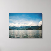 Sumidero Canyon panoramisch Canvas Afdruk (Voorkant)