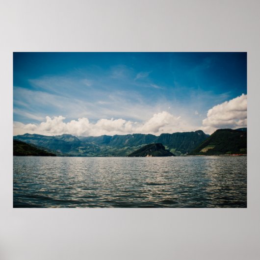 Sumidero Canyon panoramisch Poster (Voorkant)