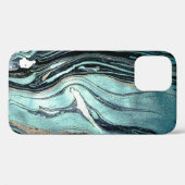 Suminagashi, Japanse marmerkunst. Case-Mate iPhone Case (Achterkant (horizontaal))