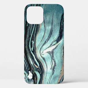 Suminagashi, Japanse marmerkunst. Case-Mate iPhone Case