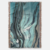 Suminagashi, Japanse marmerkunst. Deken (Voorkant Verticaal)