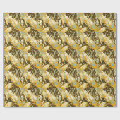 Suminagashi Marmering Art Patroon Cadeaupapier (Vlak)