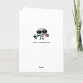 Summa Cum Latte Punny Afstuderen Kaart (Achterkant)