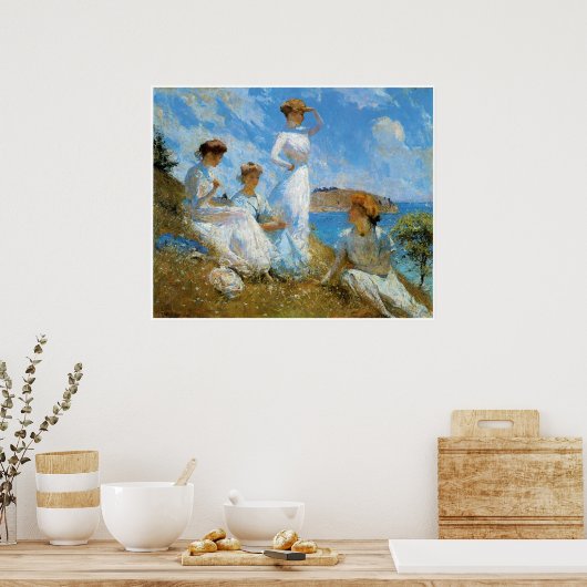 Summer, 1909 Frank Weston Benson Poster (Keuken)