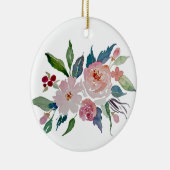 Summer #1 - Floral Ceramic Ornament (Rechts)