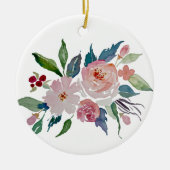 Summer #1 - Floral Ceramic Ornament (Voorkant)