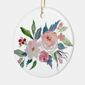Summer #1 - Floral Ceramic Ornament (Links)