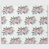 Summer #1 - Floral Matte Wrapping Paper Cadeaupapier (Vlak)