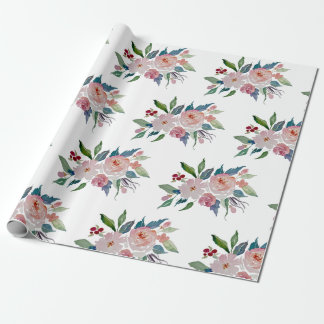 Summer #1 - Floral Matte Wrapping Paper Cadeaupapier