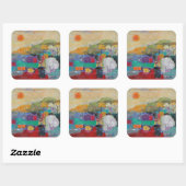 Summer 2014 vierkante sticker (Vel)