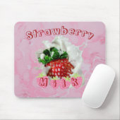 Summer aardbery Fruit Cute Japans Kawaii Food Muismat (Met muis)