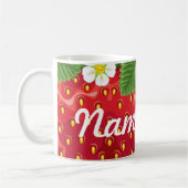 Summer aardbery Personalized Coffee Mok, Cup Koffiemok (Links)