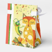 Summer Abstract Favor Box Bedankdoosjes (Achterkant)