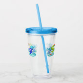 Summer Acrylic Tumbler Acryl Drinkbeker (Links)