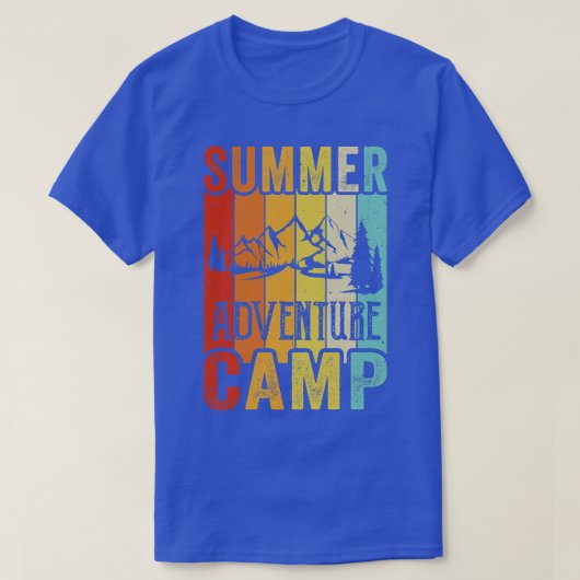 Summer Adventure Awaits Camper T-shirt (Design voorkant)