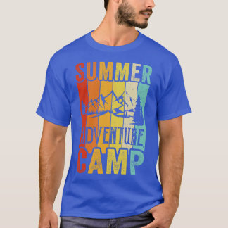 Summer Adventure Awaits Camper T-shirt