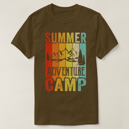 Summer Adventure Awaits Camper T-shirt (Design voorkant)