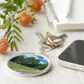 Summer Afternoon at Crow Wood Park Sleutelhanger (Zijkant)