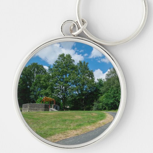 Summer Afternoon at Crow Wood Park Sleutelhanger (Voorkant)