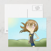 Summer Air Briefkaart (Voorkant / Achterkant)