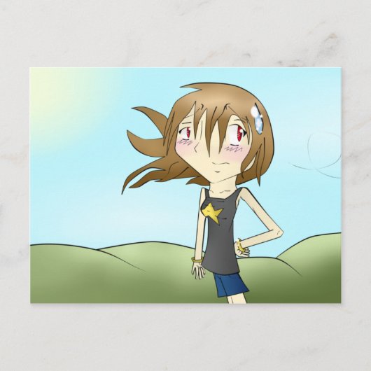 Summer Air Briefkaart (Voorkant)