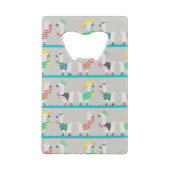 Summer Alpacas Creditkaart Flessenopener (Achterkant)