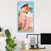 Summer ~ Alphonse Mucha Poster (Thuiskantoor)