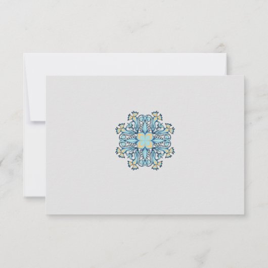 Summer Aquamarine | KAART (Achterkant)