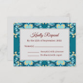 Summer Aquamarine | KAART (Voorkant / Achterkant)