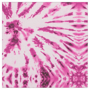 Summer Artsy Girly Neon Blush Pink Tie Dye Patroon Stof