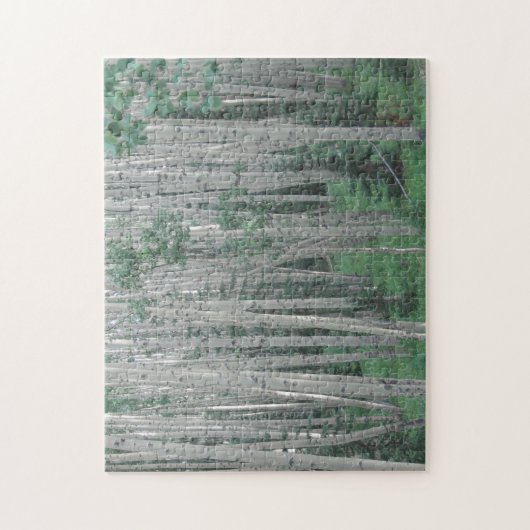 Summer Aspen Grove - Puzzle Legpuzzel (Verticaal)