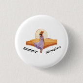 Summer atmosphere ronde button 3,2 cm (Voorkant)
