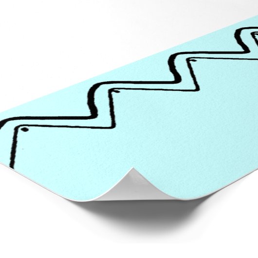 Summer Baby shower BBQ Poster (Hoek)