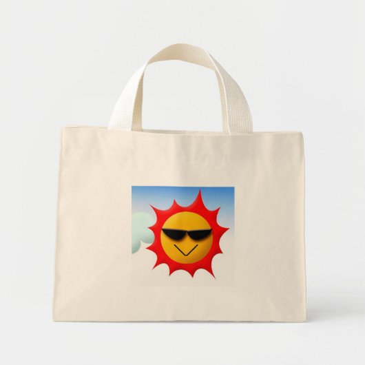 Summer BAG Mini Tote Bag (Voorkant)