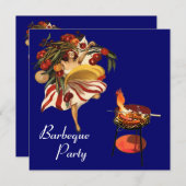 SUMMER BARBEQUE PARTY DANCE , ITALIAN KITCHEN KAART (Voorkant / Achterkant)