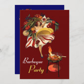 SUMMER BARBEQUE PARTY DANCE , ITALIAN KITCHEN KAART (Voorkant / Achterkant)