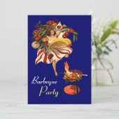 SUMMER BARBEQUE PARTY DANCE , ITALIAN KITCHEN KAART (Staand voorkant)