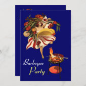 SUMMER BARBEQUE PARTY DANCE , ITALIAN KITCHEN KAART (Voorkant / Achterkant)