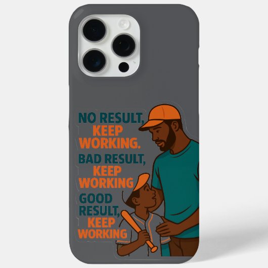 : Summer Baseball Motivation Tee  Case-Mate iPhone Case (Achterkant)