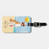 Summer Basenji Bagagelabel (Voorkant horizontaal)