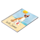 Summer Basenji Notitieboek (Linkerzijde)