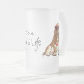 Summer Basset Hond Matglas Bierpul (Voorkant rechts)