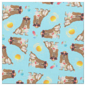 Summer Basset Hond Stof (Close Up)