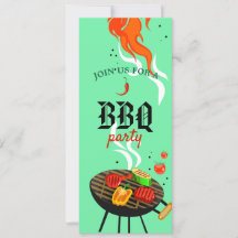 Summer BBQ Cookout Grilling Outdoorpartij