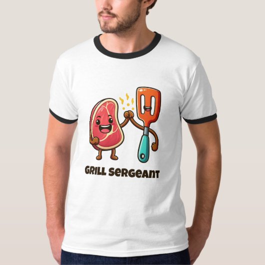 Summer BBQ / Cookout Party T-shirt (Voorkant)