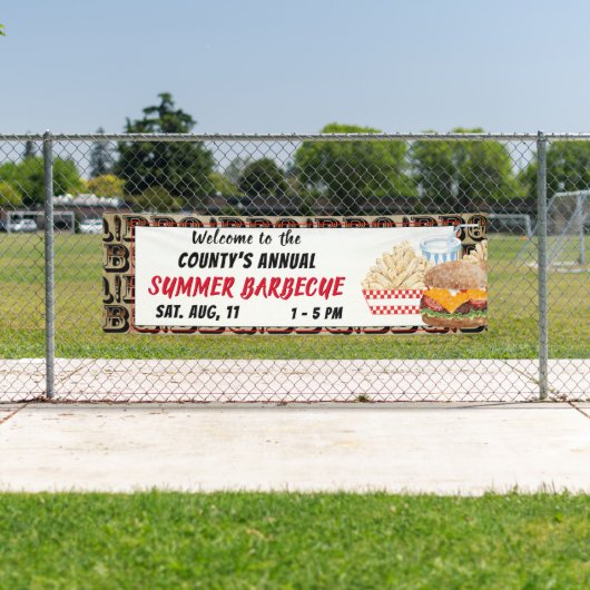 Summer BBQ Cookout Spandoek (Insitu)