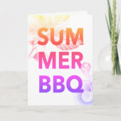 SUMMER BBQ floreel (Voorkant)