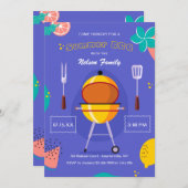 Summer BBQ Kaart (Voorkant / Achterkant)