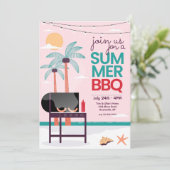 Summer BBQ Kaart (Staand voorkant)