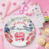 Summer BBQ Picnic gepersonaliseerd Papieren Bordje (Feest)